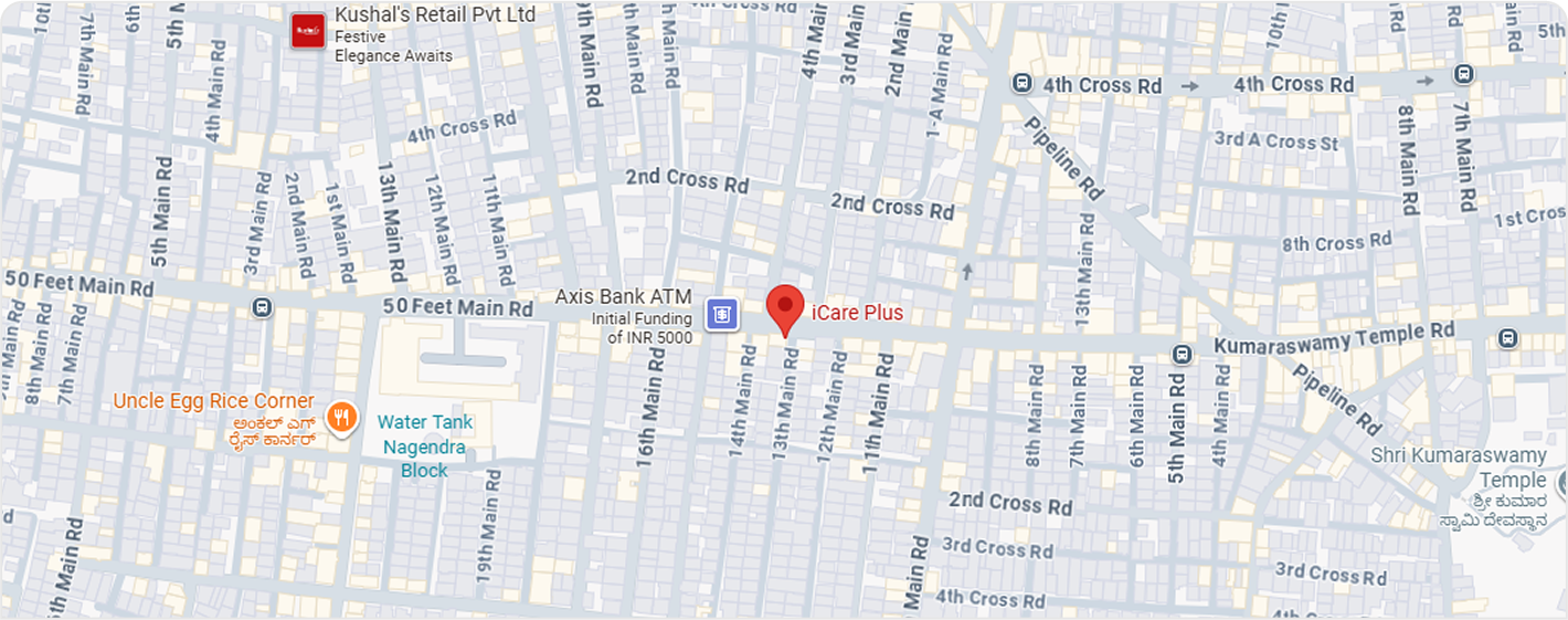 iCare Plus Banashankari map